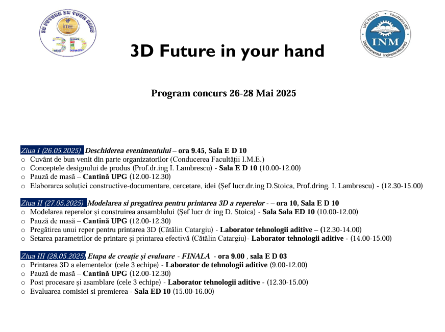 3D FUTURE IN YOUR HAND 2025
